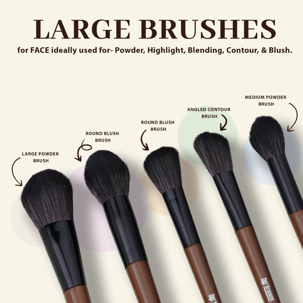 Bronson Professional Premium Makeup Brush Set For Face & Eye | Grocsy