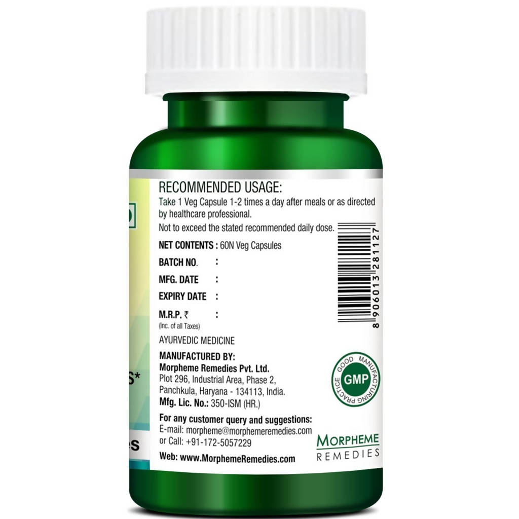 Morpheme Remedies Amla Capsules | Grocsy