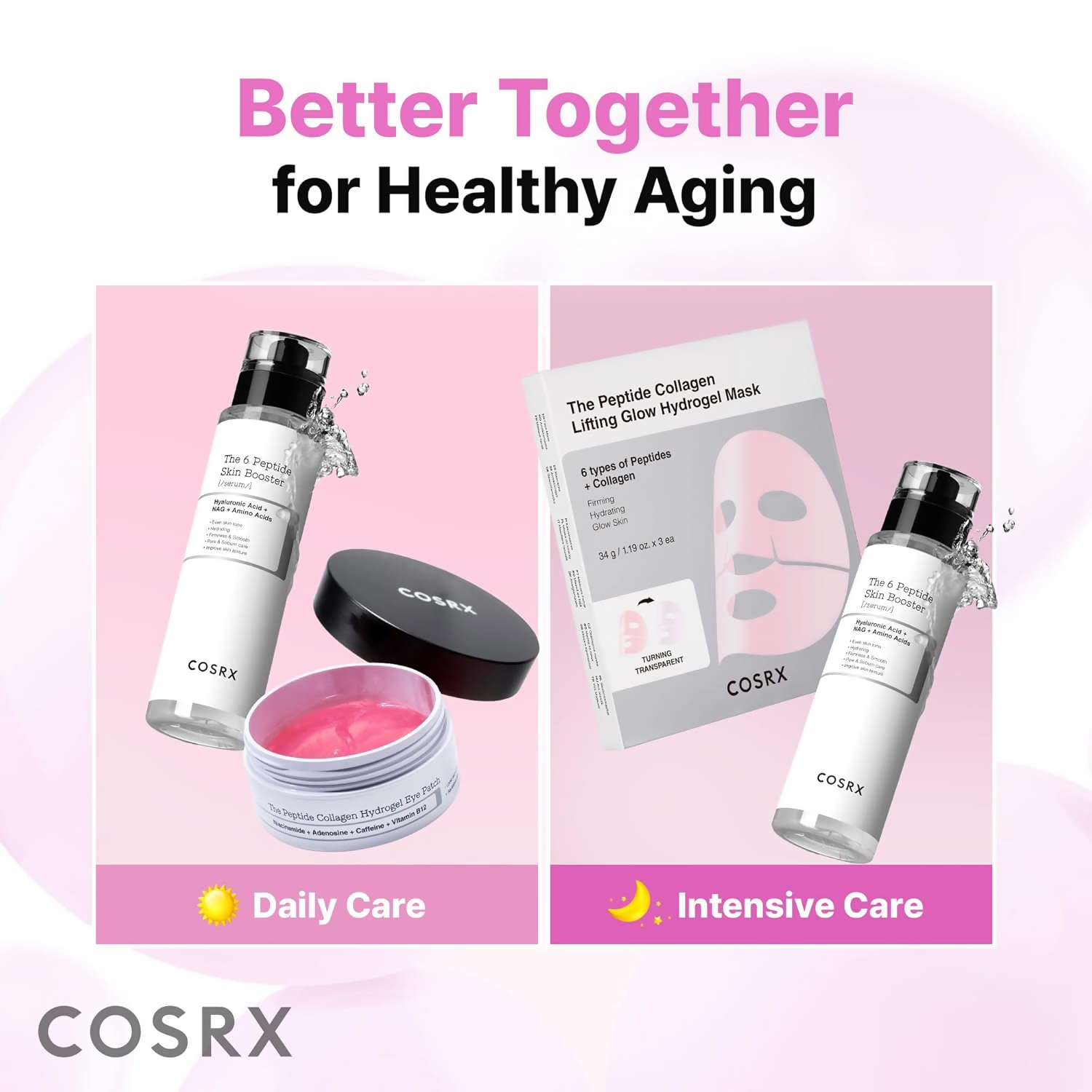 Cosrx 6X Peptide Collagen Booster Toner Serum | Grocsy