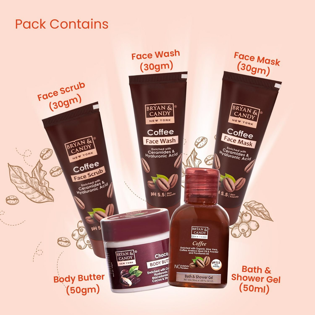 Bryan & Candy Coffee Bath Kit | Grocsy