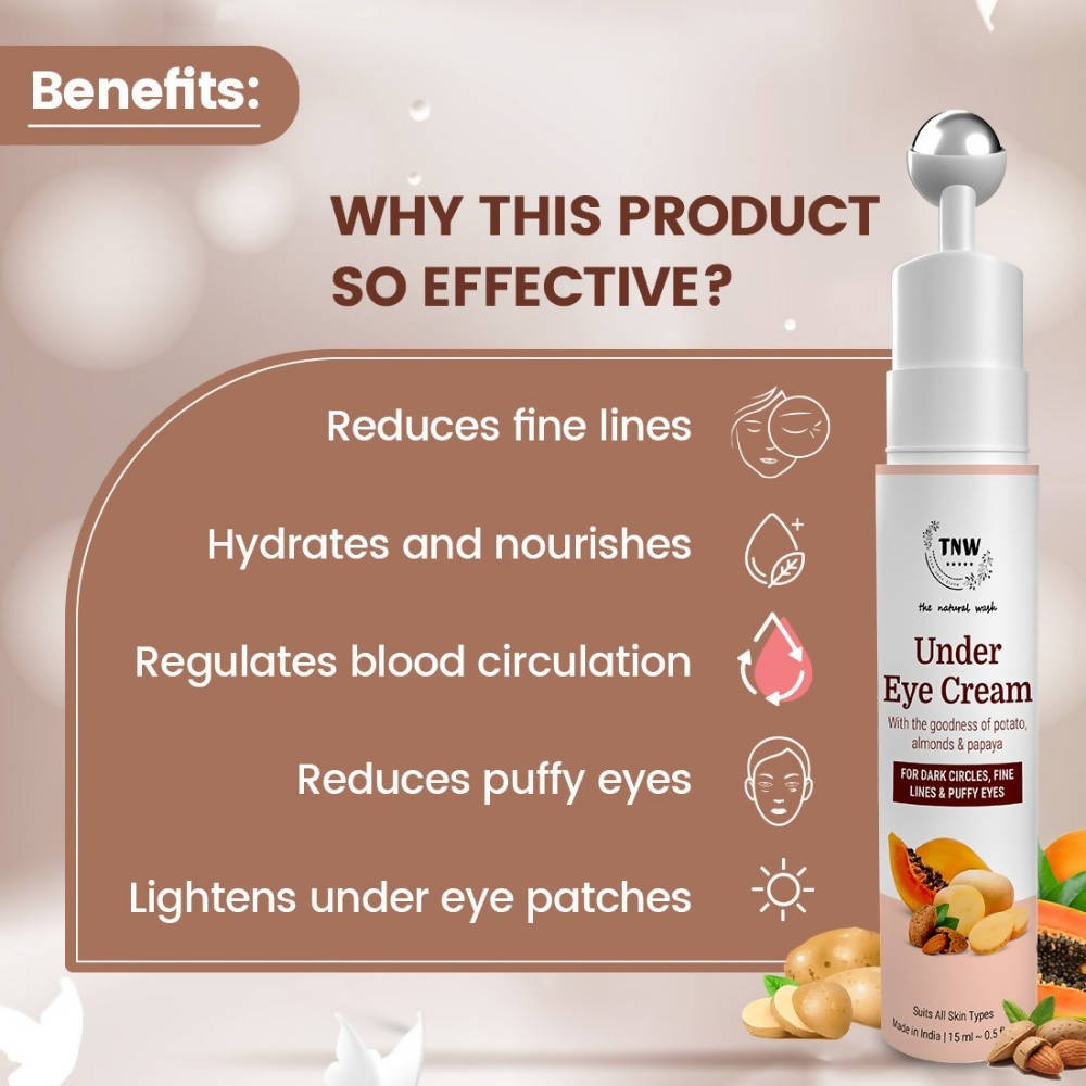 The Natural Wash Under Eye Cream | Grocsy