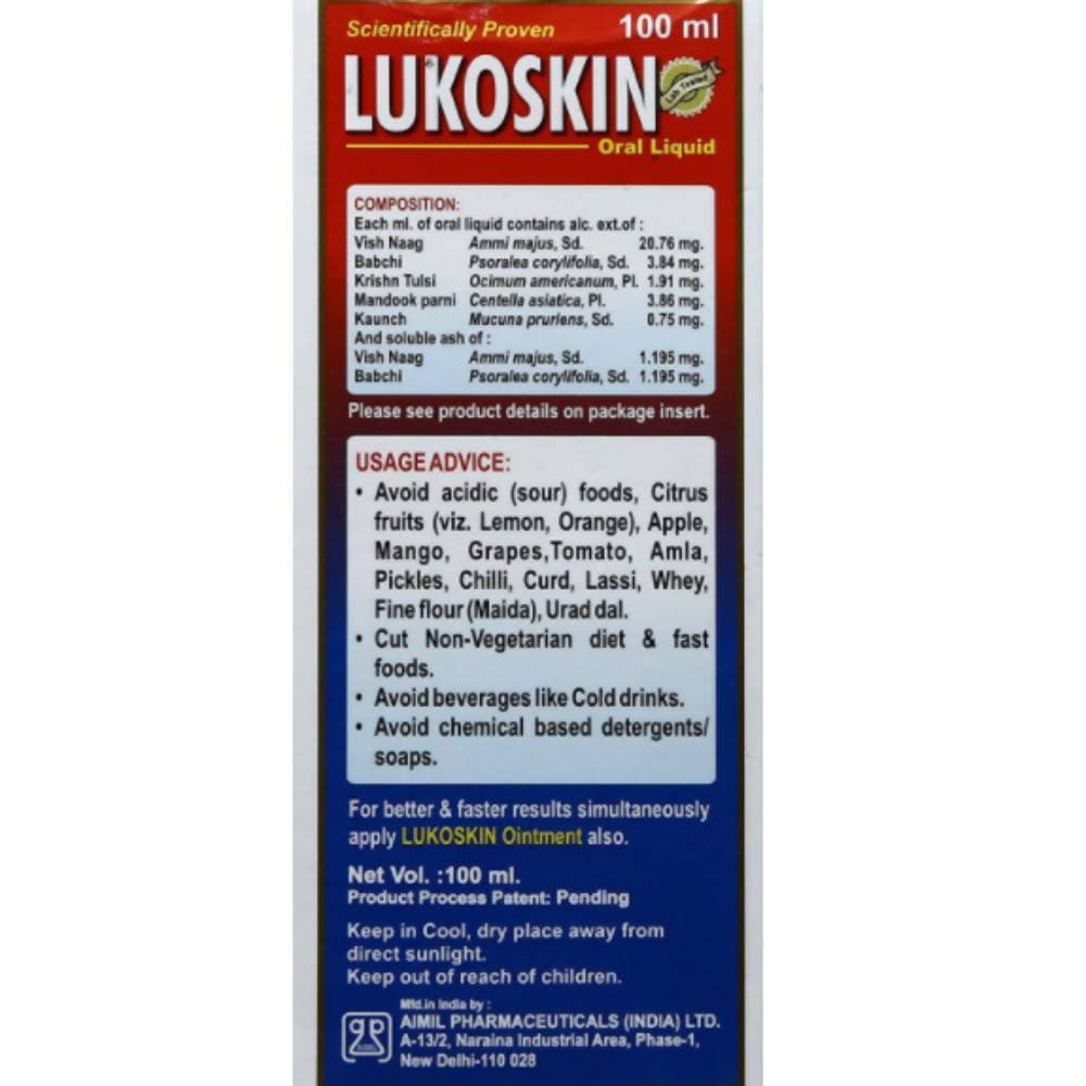 Aimil Lukoskin Oral Liquid | Grocsy
