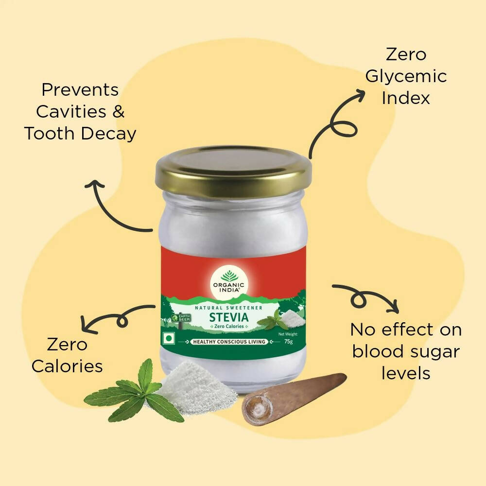Organic India Stevia Powder | Grocsy