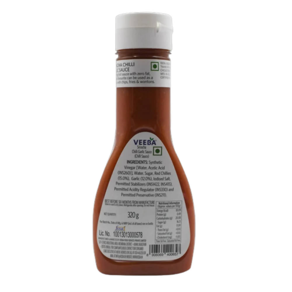 Veeba Sriracha Chili Garlic Sauce | Grocsy