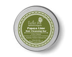 Rustic Art Papaya Lime Hair Cleansing Bar | Grocsy