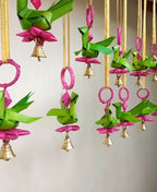 Shuddh Natural Hand Made Palm Leaf Parrot Hanging | Grocsy