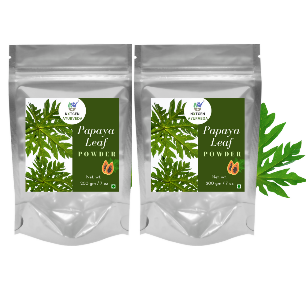 Nxtgen Ayurveda Papaya Leaf Powder | Grocsy