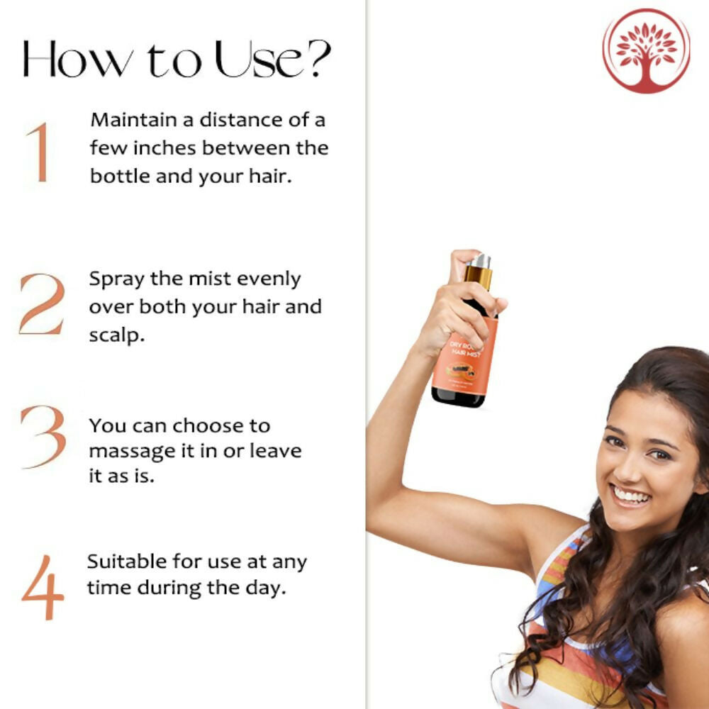 Ivory Natural Dry Rough Hair Mist - Reenergize, Moisturize, And Glow - Immediate Hydration For Dry Hair | Grocsy