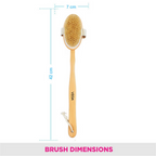 Vega Natural Bristle Bath Brush | Grocsy