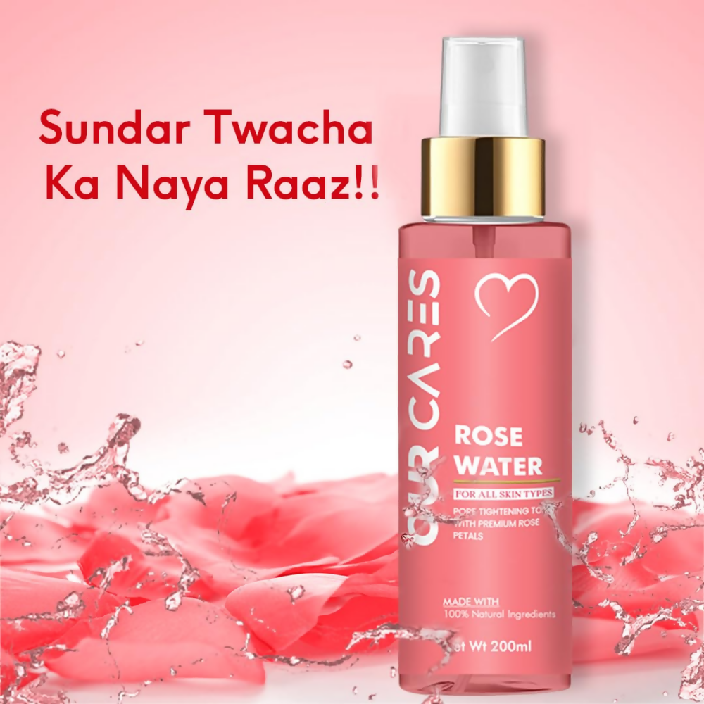 Our Cares Rose Water Toner | Grocsy