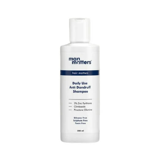 Man Matters Anti Dandruff Daily Use Shampoo, Reduces Dandruff, Flaking & Soothes Scalp Irritatio | Grocsy