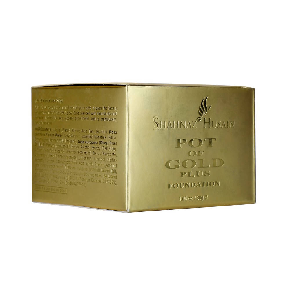 Shahnaz Husain Pot Of Gold Plus Foundation | Grocsy