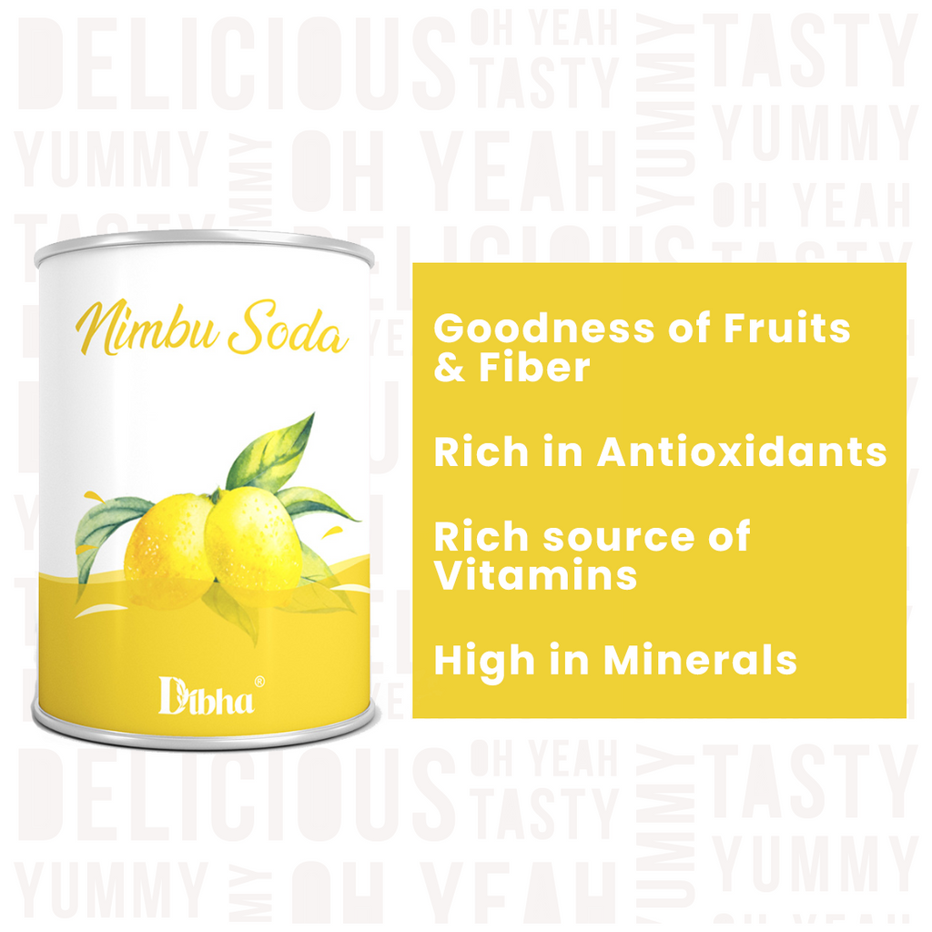 Dibha Nimbu Soda Instant Drink Premix | Grocsy