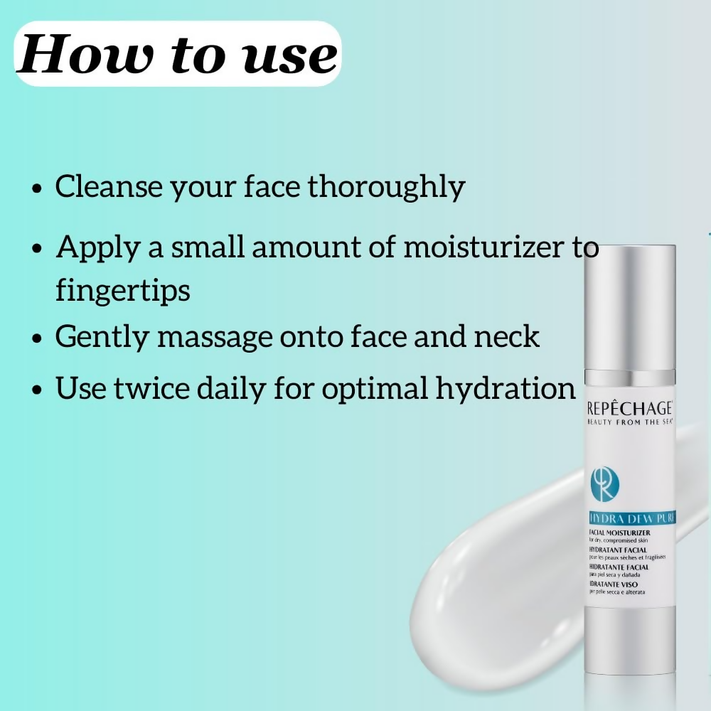 Repechage Hydra Dew Pure Facial Moisturizer | Grocsy