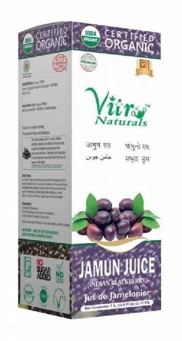 Vitro Naturals Certified Organic Jamun Juice | Grocsy