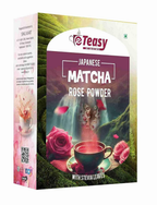 Eteasy Matcha Green Rose Petals Lemon Herbal Tea Powder | Grocsy