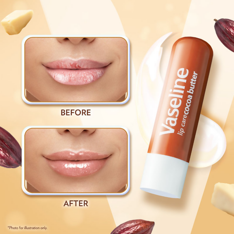Vaseline Lip Care Lip Balm Stick - Cocoa Butter | Grocsy