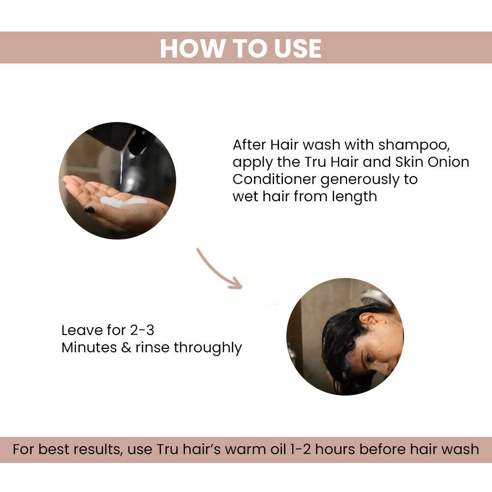 Tru Hair & Skin Onion Conditioner | Grocsy