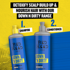 TIGI Bed Head Down N' Dirty Lightweight Hair Conditioner For Detox & Repair | Grocsy