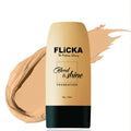Flicka Blend & Shine Foundation - Beige | Grocsy