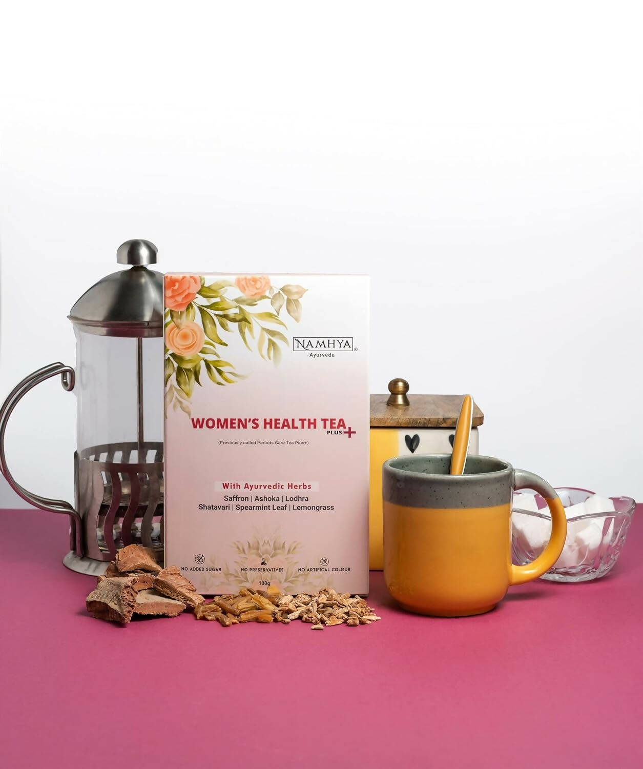 Namhya Women's Health Tea Plus+ | Grocsy