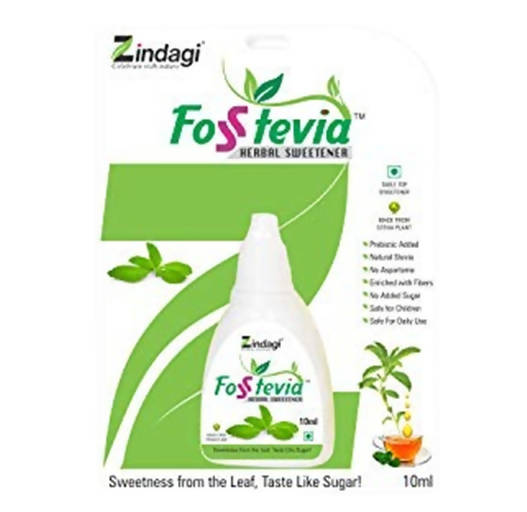 Zindagi Fosstevia Herbal Sweetener Liquid | Grocsy