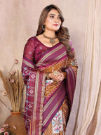 Aastha Fashion Mustard Soft Silk Weaving Saree | Grocsy