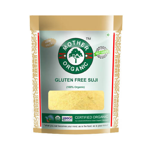 Mother Organic Gluten Free Suji | Grocsy