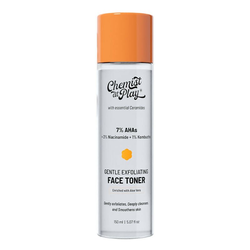 Chemist At Play Gentle Exfoliating Face Toner For Glowing Skin | Grocsy