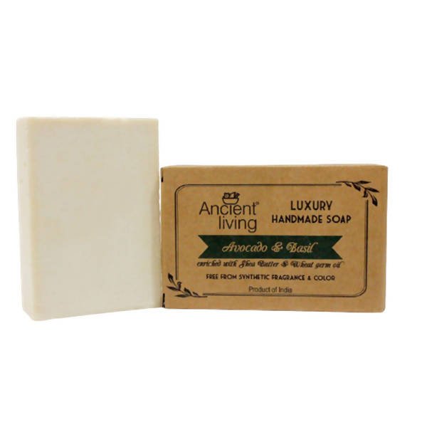 Ancient Living Avacado & Basil Luxury Handmade Soap | Grocsy