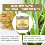 Ayusoul Ayurveda Rice Water Aloe Vera Gel For Body Skin Treatment | Grocsy