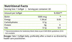 Nature's Velvet Biotin Softgels | Grocsy