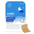 Wellbeing Nutrition Melts Restful Sleep & Instant Energy Oral Strips Combo | Grocsy