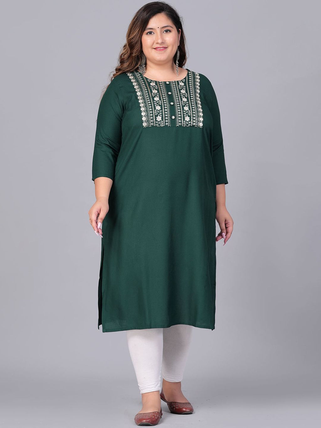 Sztori Women Thread Work Kurta | Grocsy