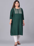 Sztori Women Thread Work Kurta | Grocsy