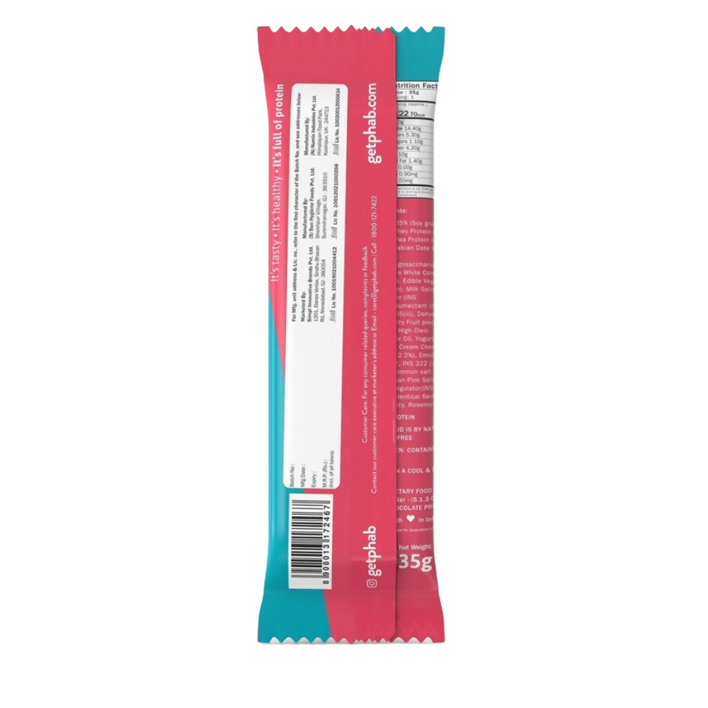 Phab Mini Protein bar protein Strawberries & Greek Yogurt | Grocsy