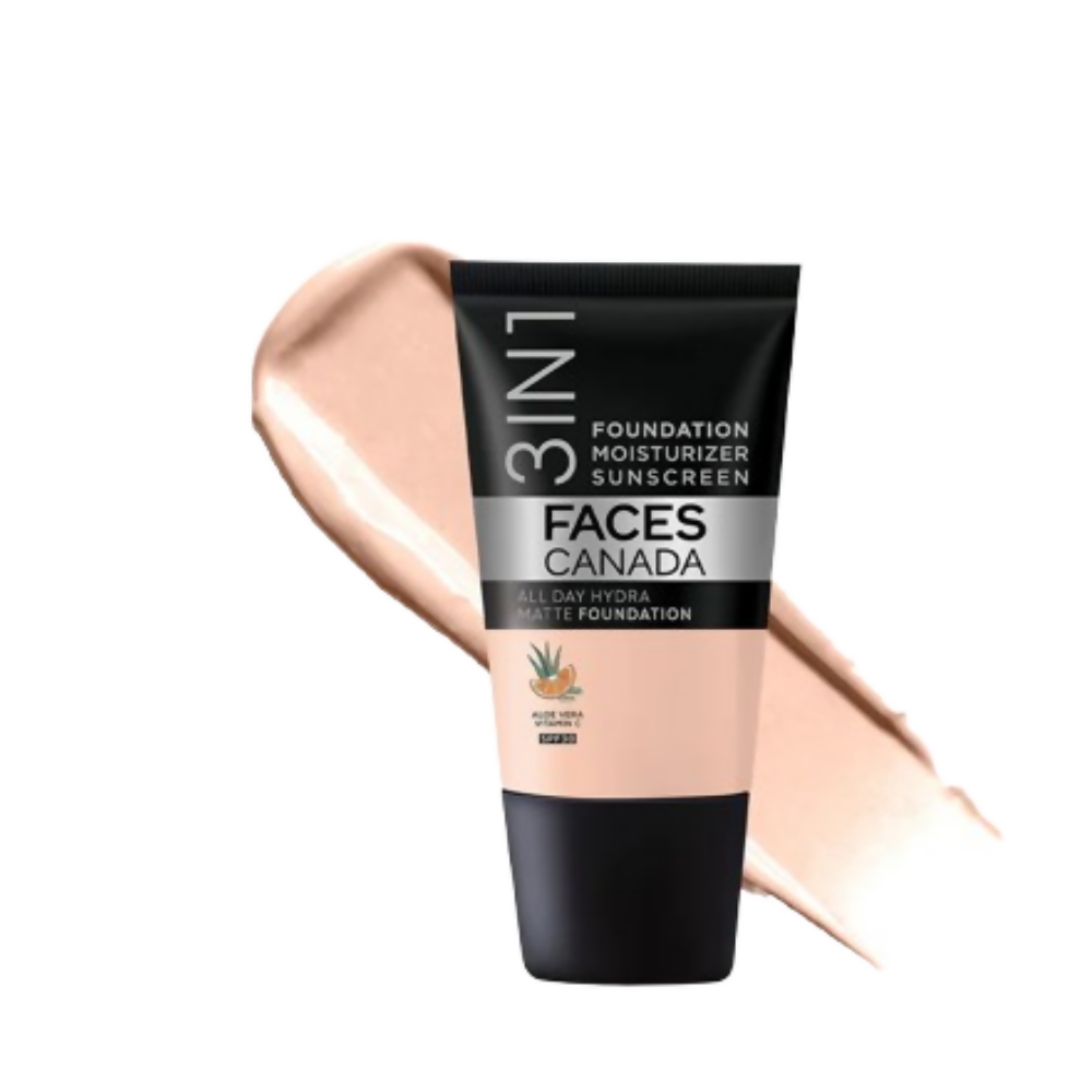 Faces Canada All Day Hydra Matte Mini Foundation - Rose Ivory 011 | Grocsy