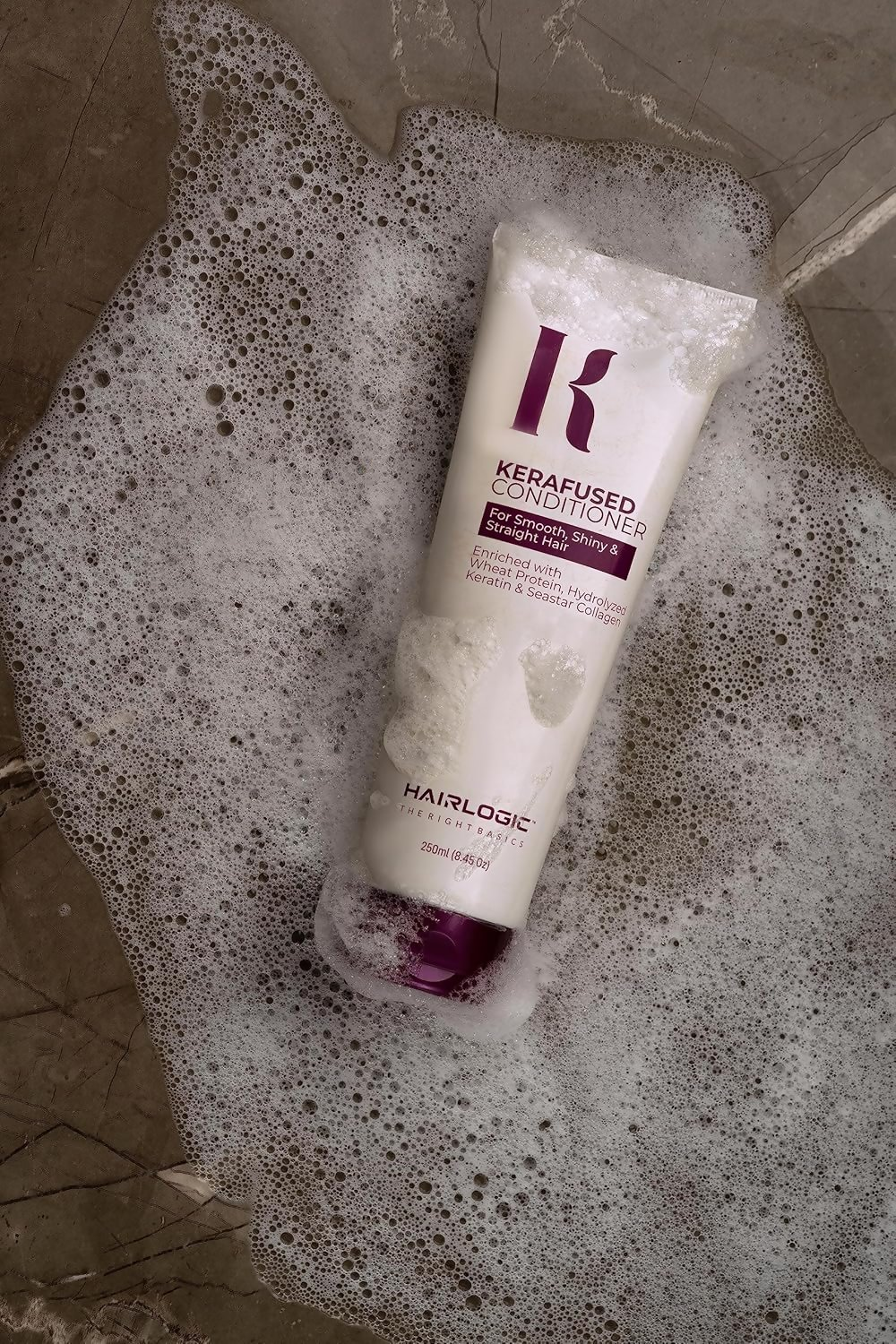 Hair Logic Kerafused Conditioner For Dry, Frizzy Hair | Grocsy