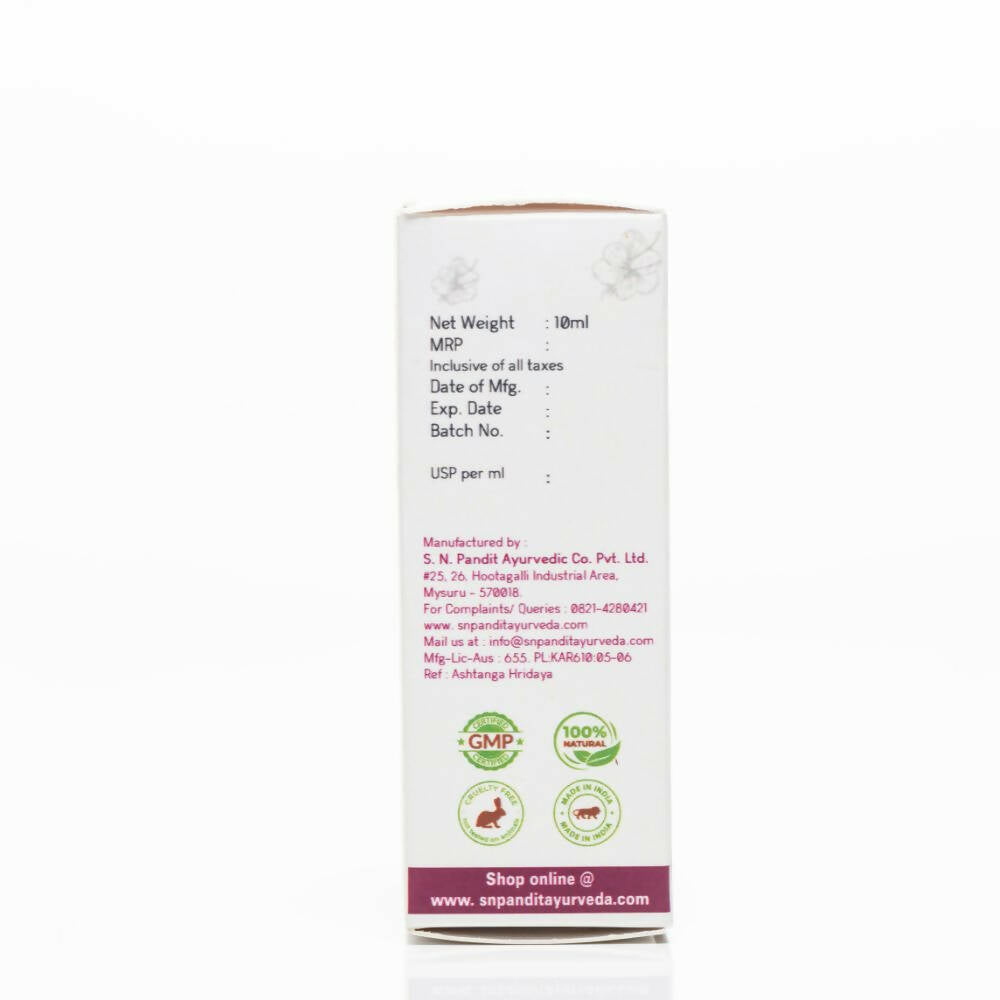 S N Pandit Ayurveda Kumkumadi Taila | Grocsy