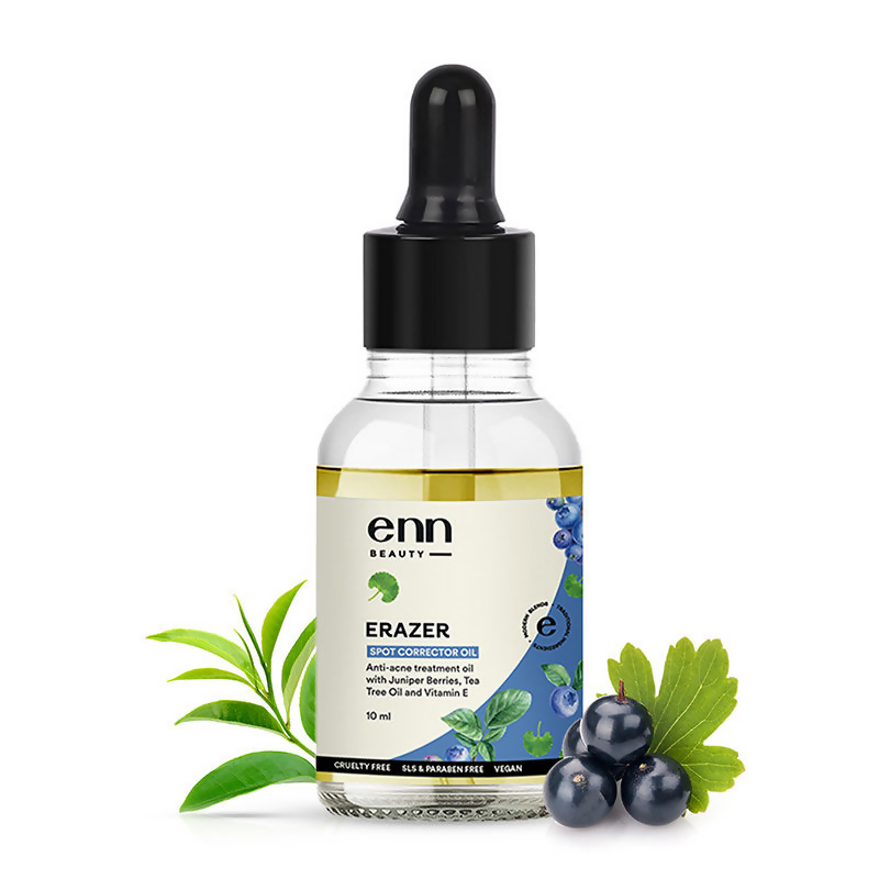 Enn Active Acne Treatment Spot Corrector Oil With Tea Tree Oil - Removes Acne Scars | Grocsy