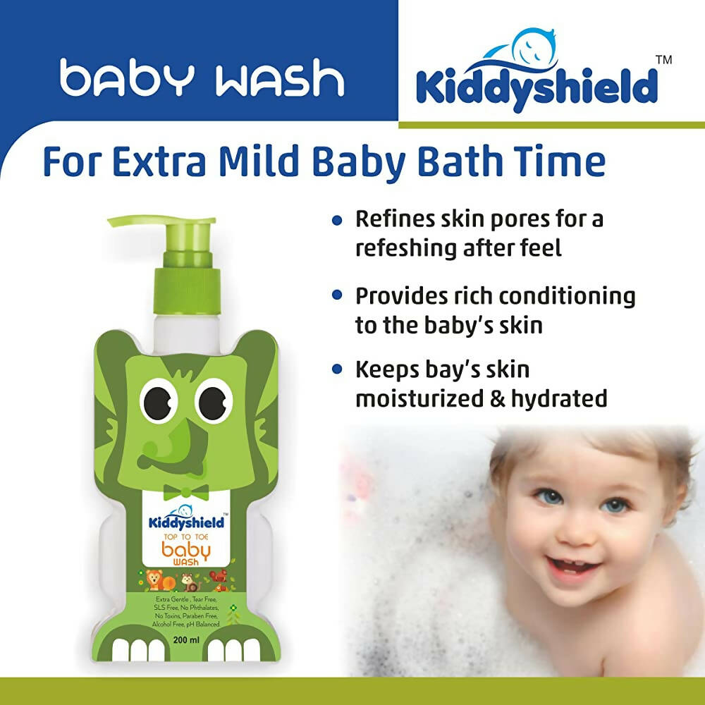 Kiddyshield Top To Toe Baby Wash | Grocsy