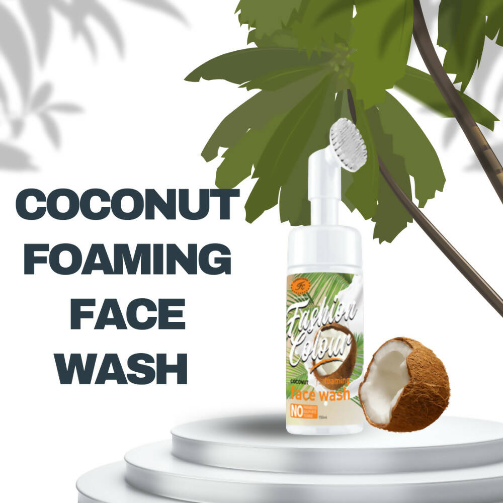 Fashion Colour Coconut Foaming Face Wash | Grocsy