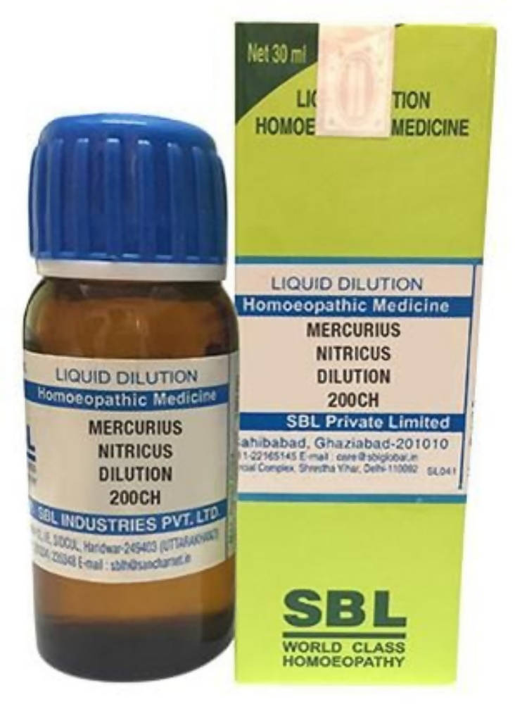 SBL Homeopathy Mercurius Nitricus Dilution | Grocsy