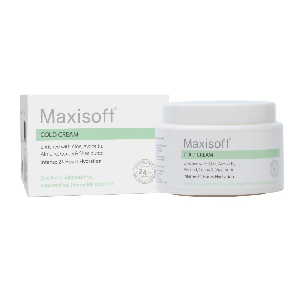 Maxisoft Cold Cream Vitamin E Glowing and Moisturized Skin | Grocsy