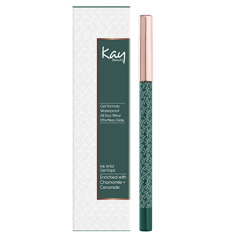 Kay Beauty By Katrina Kaif Gel Eye Pencil - Green | Grocsy