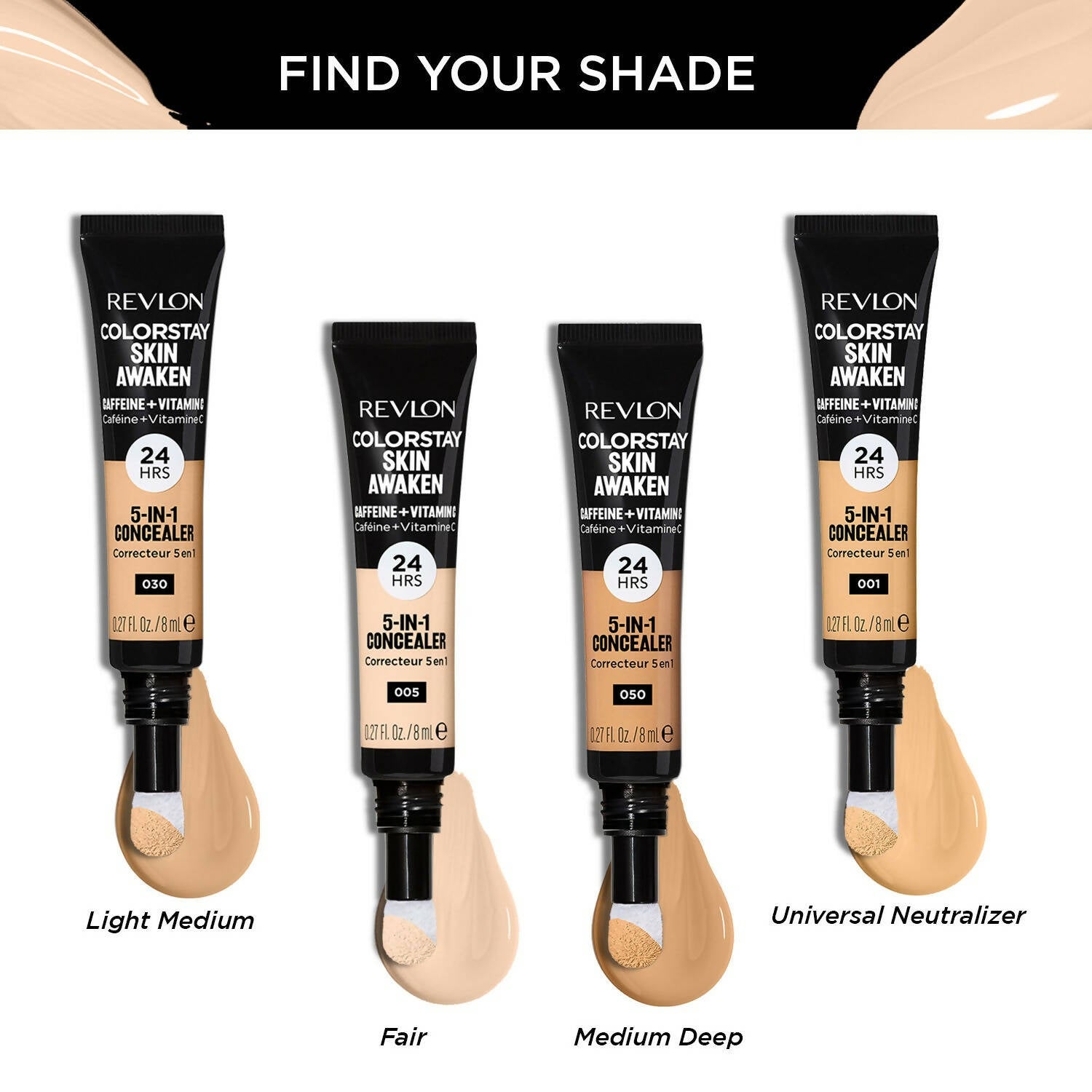 Revlon Colorstay Skin Awaken 5-in-1 Concealer - Fair | Grocsy