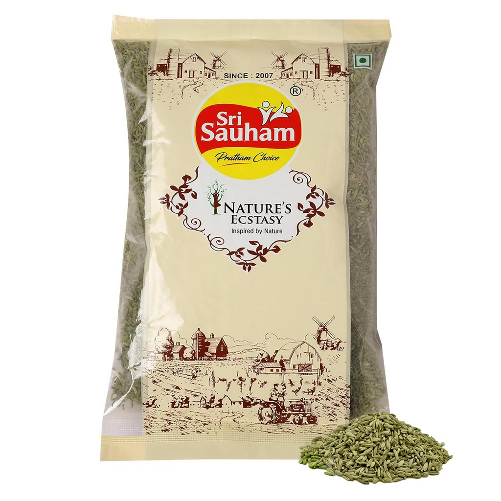 Sri Sauham Premium Small Fennel Seeds | Grocsy