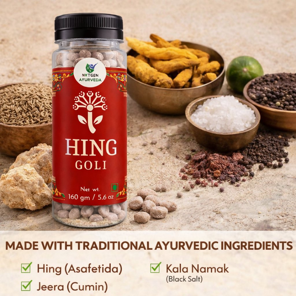 Nxtgen Ayurveda Hing Goli | Grocsy