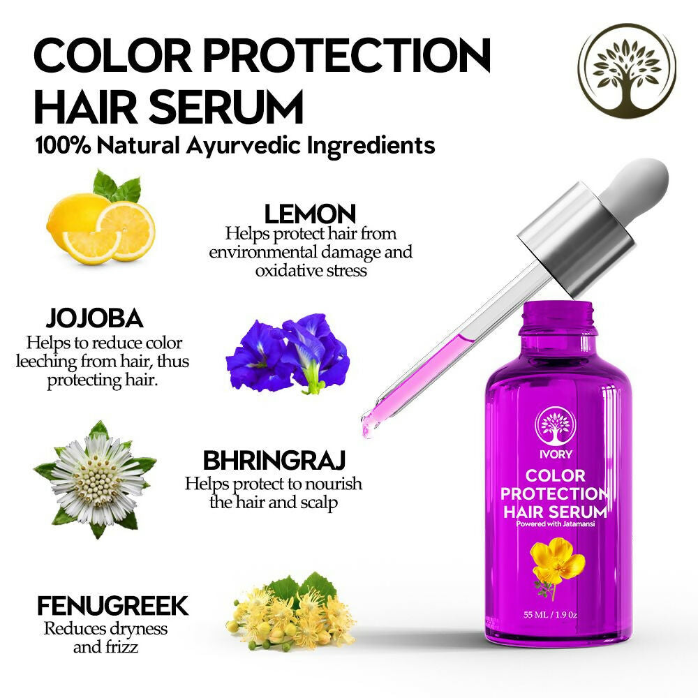 Ivory Natural Color Protection Hair Serum Restore Color Intensity | Grocsy