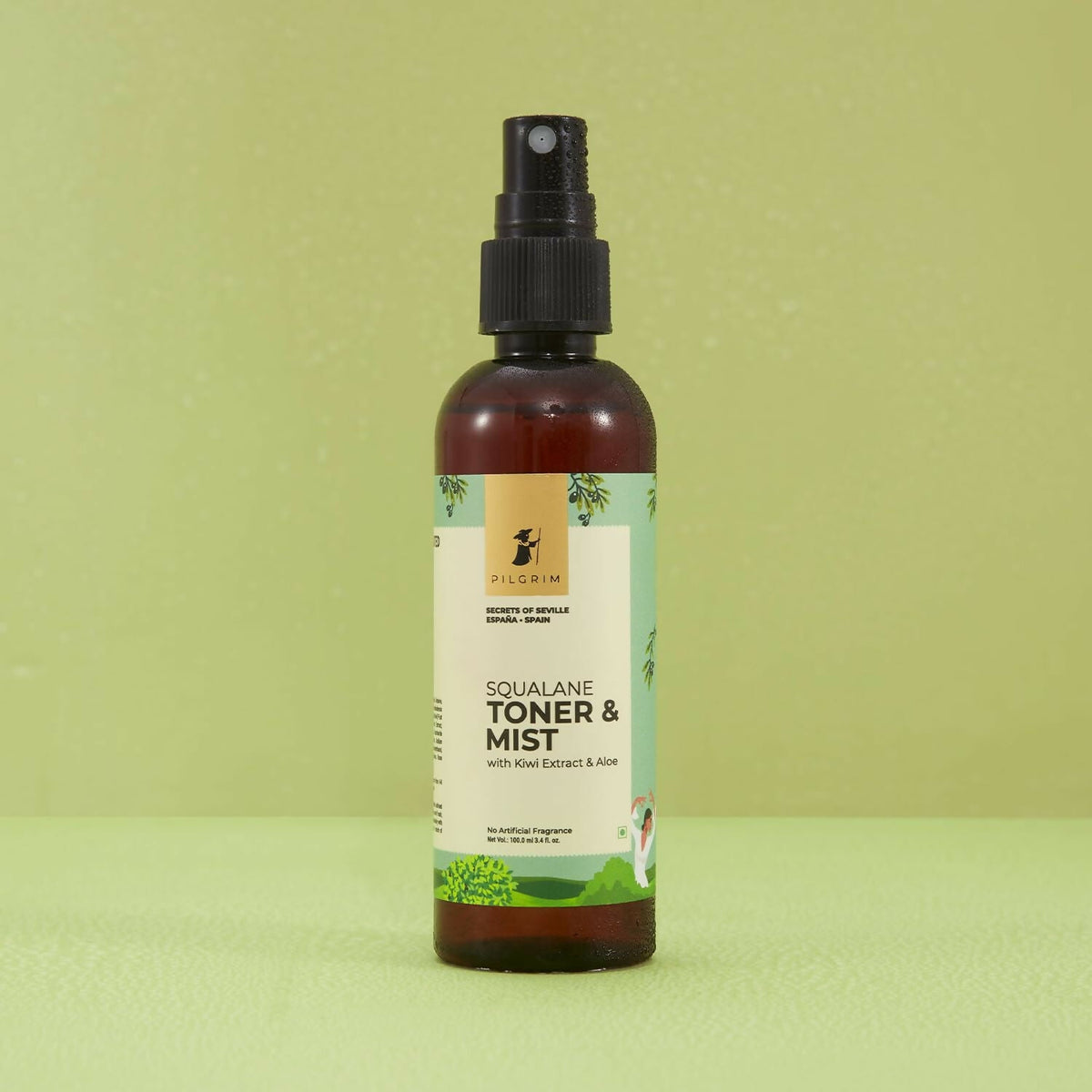 Pilgrim Spanish Face Toner For Glowing Skin, Refreshes & Hydrates Skin, Open Pores Tightening, Acne Prone Skin | Grocsy